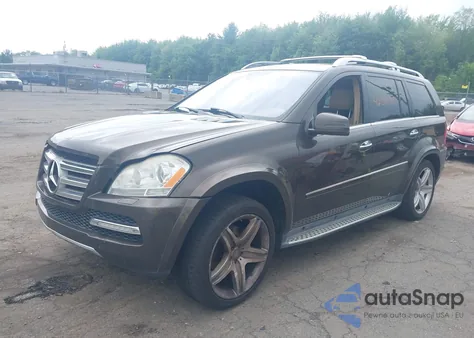 2012 Mercedes-Benz Gl 550 4Matic из США, поврежденный, VIN 4JGBF8GE2CA763686